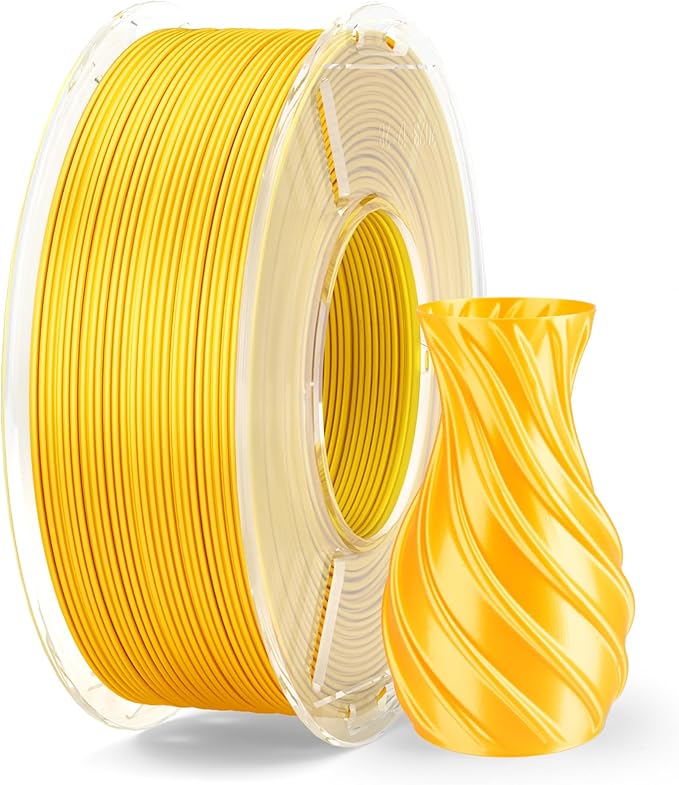 ELEGOO Silk PLA Filament 1.75mm Gold 250g, Shiny 3D Printer Filament by ELEGOO