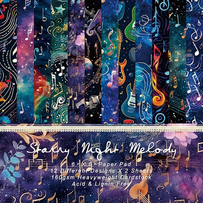 YASMEN 6"x6" Scrapbook Paper Pad by YASMEN