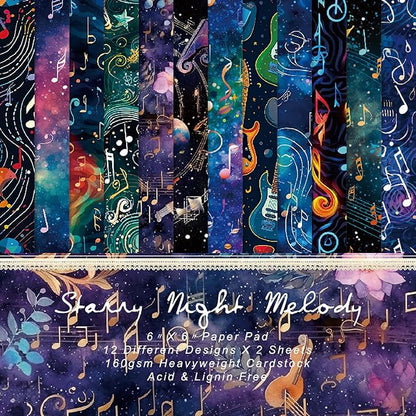 YASMEN 6"x6" Scrapbook Paper Pad by YASMEN