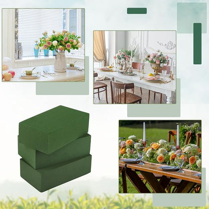 36 Packs Floral Foam Blocks Wet & Dry Floral Foam Bricks 5.5x3.1x1.8 Inch - Image 7