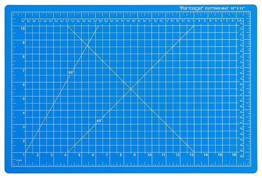 Dahle Vantage 10691 Premium Self-Healing Cutting Mat, 1/2" Grid, 5 Layers by Dahle