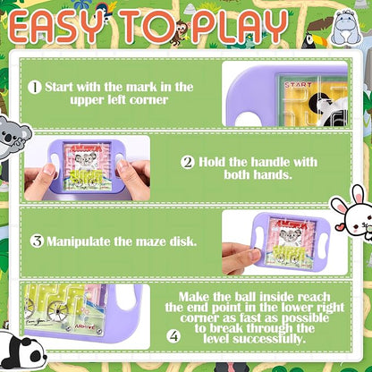 Maze Puzzle Keychain Cubes Bulk Christmas Maze Game Puzzles Keychain Cubes - Image 4
