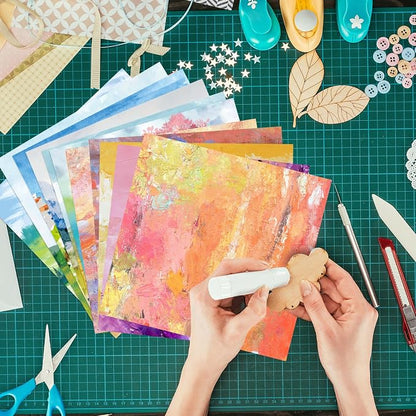 48 Sheets 24 Designs Scrapbook Paper Pad, Scrapbooking DIY Decorative - Image 8