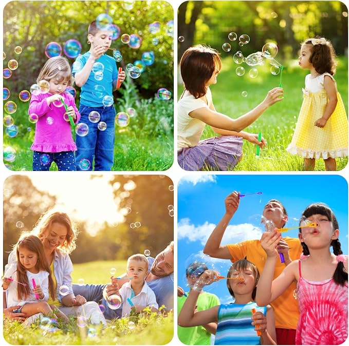 SpringFlower 500 PCS Mini Bubble Wands, Bubble Maker Toys - Image 4