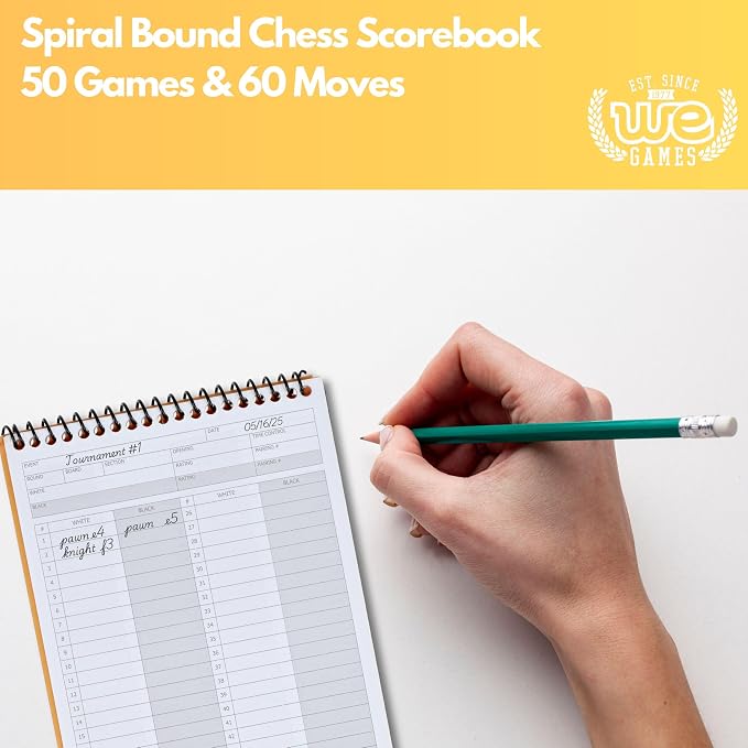 WE Games Ultimate Chessplayer's Scorebook - Image 5