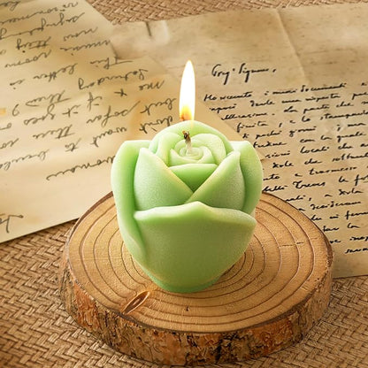 2 Pack Rose & Succulent Silicone Molds - Image 2