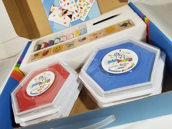 Washable Stamp Pads for Kids Arts and Crafts Jumbo Non-Toxic Ink - Image 8