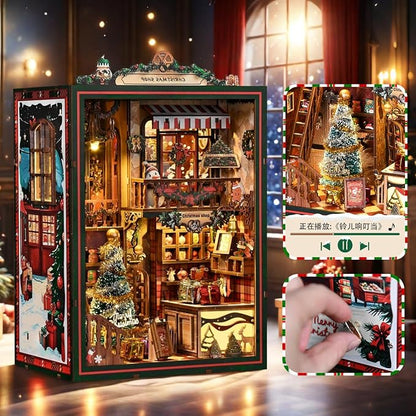 Book Nook Kit - DIY Miniature Dolls House Kit - Image 5
