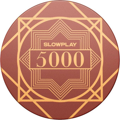 SLOWPLAY Nash Ceramic Poker Chips in Bulk, Casino Grade Ceramic 10-Gram Poker by SLOWPLAY