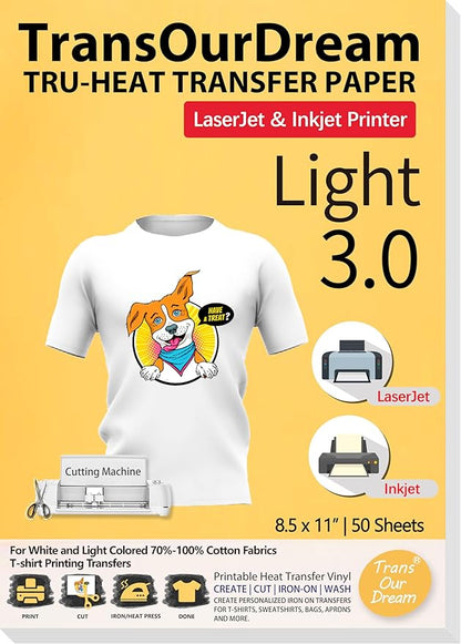 TransOurDream Tru-Heat Transfer Paper by TransOurDream