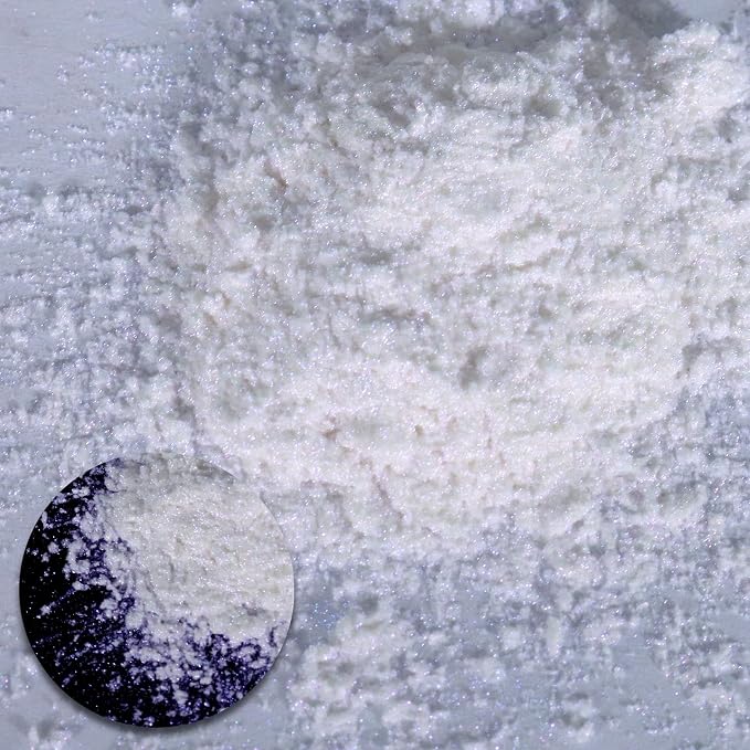Ceya Chameleon Mica Powder, 1.8oz/ 50g Fancy Starry Chrome Nail Powder - Image 2