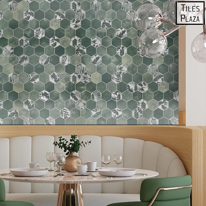 The Tiles Plaza 10-Sheet Peel and Stick Backsplash, Stick On Tiles - Image 6