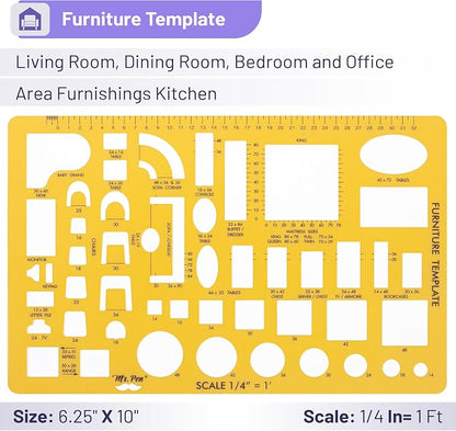Mr. Pen- House Plan, Interior Design and Furniture Templates, Drafting Tools - Image 5