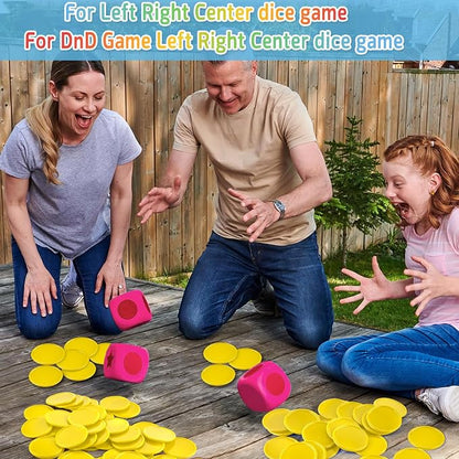 Coopay 1 1/2 Inches Plastic Poker Chips Learning Counters Disks Bingo Chip - Image 5