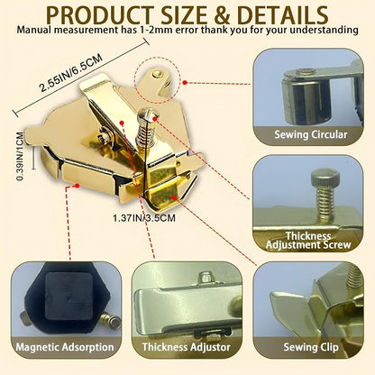 Magnetic Sewing Guide, Upgraded Multi-Purpose Magnetic Seam Guide - Image 3