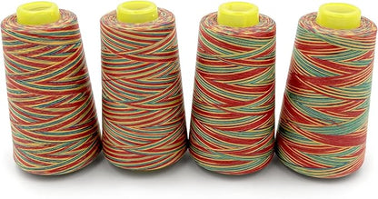 Tortoise 4 Cones of 3000 Yards Each Spool Thread by TORTOISETHREAD