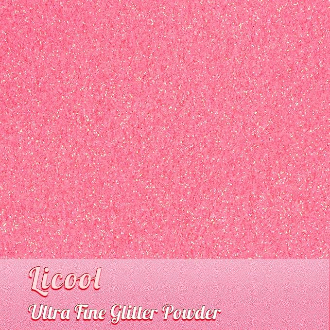 100g/3.5oz Pack Iridescent Rainbow Fine Glitter - Image 2