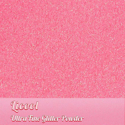 100g/3.5oz Pack Iridescent Rainbow Fine Glitter - Image 2