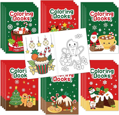 JAPBOR Christmas Food Coloring Books by JAPBOR