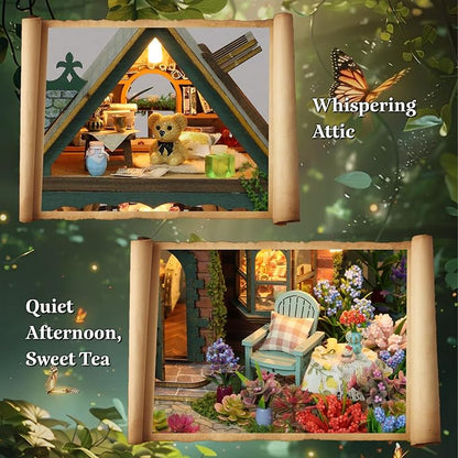 DIY Miniature House Kit, Book Nook Kit - Image 6