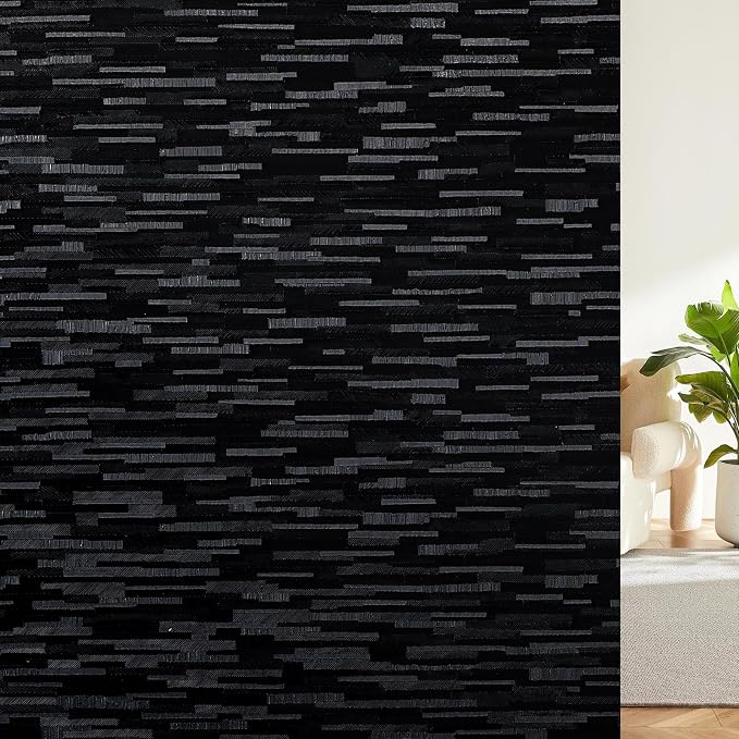 Haton Blackout Window Film, Sun Light Blocking Frosted Privacy by HatonHomeDecor