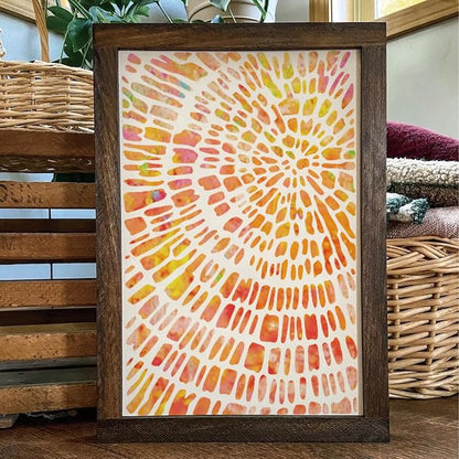 8 Pieces Abstract Geometry Texture Brick Stencils - Image 7