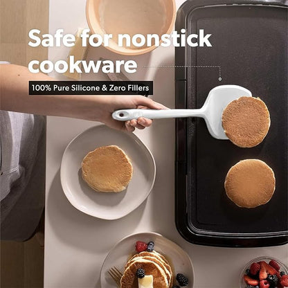 New DI ORO Seamless Series Moda 4-Piece Silicone Turner Spatula Set - Image 3