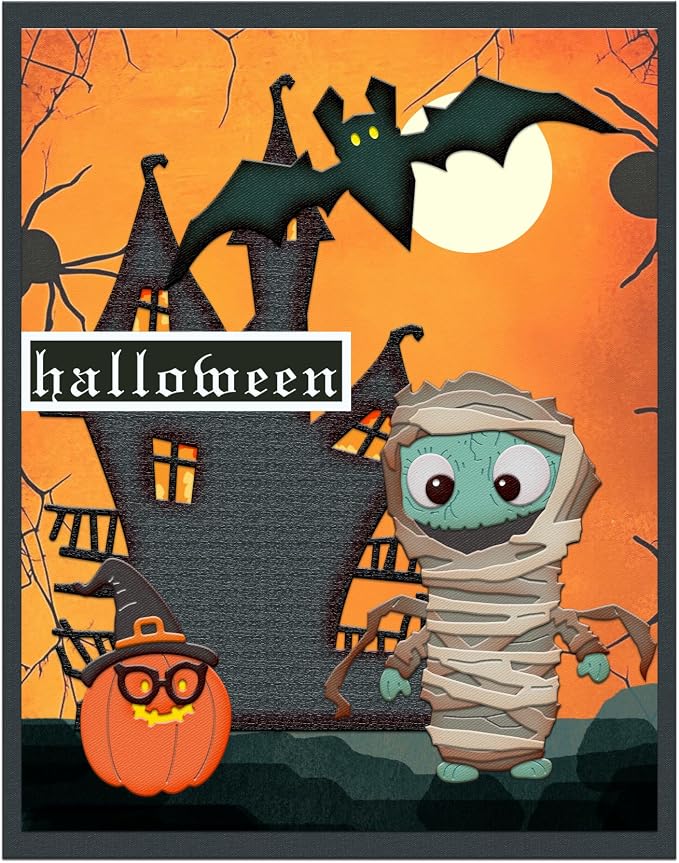 Halloween Clear Silicone stampReusable Stamp - Image 4