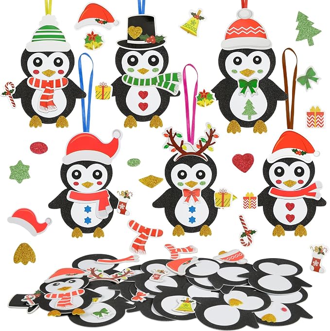Fennoral 12 Pack Penguin Crafts by Fennoral