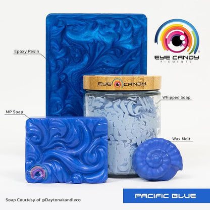 Eye Candy Pigments Premium Blue Mica Powder - Image 2