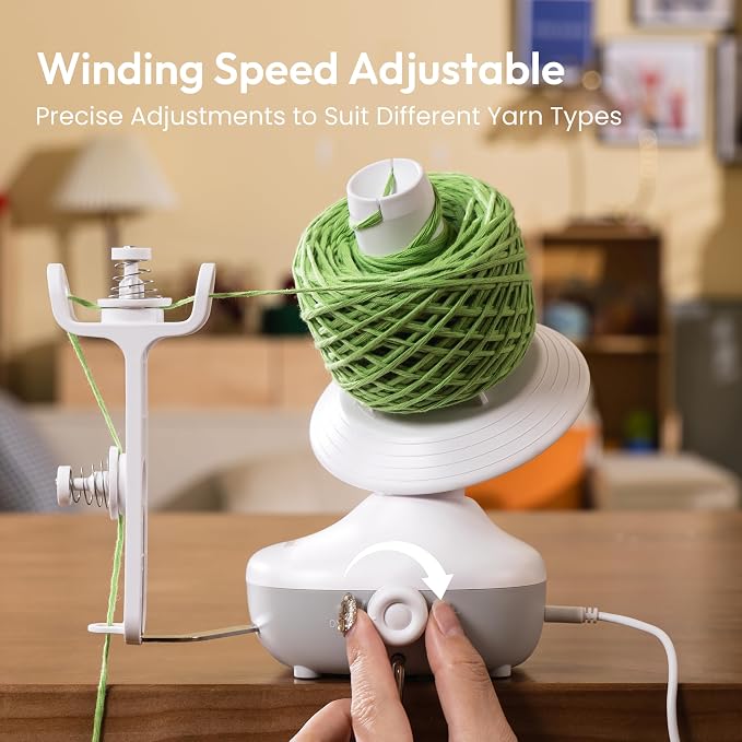 Etcokei Yarn Winder, Electric Yarn Ball Winder - Image 4