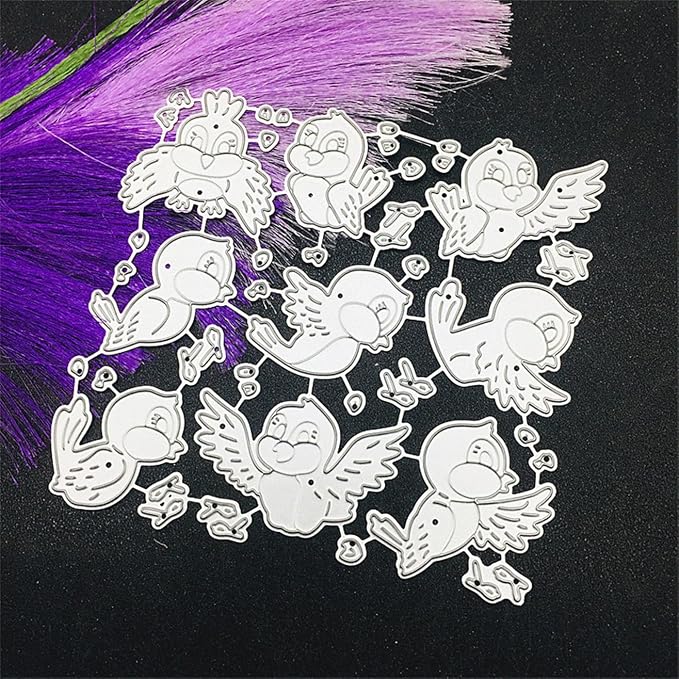 Cutting Dies Metal Stencils Scrapbooking Tools Flowers Lace Frame DIY Embossing - Image 2