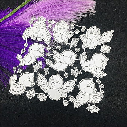 Cutting Dies Metal Stencils Scrapbooking Tools Flowers Lace Frame DIY Embossing - Image 2