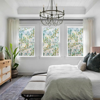 Finnez Window Privacy Film 3D Static Cling Window Film, No Glue Heat Control & - Image 3