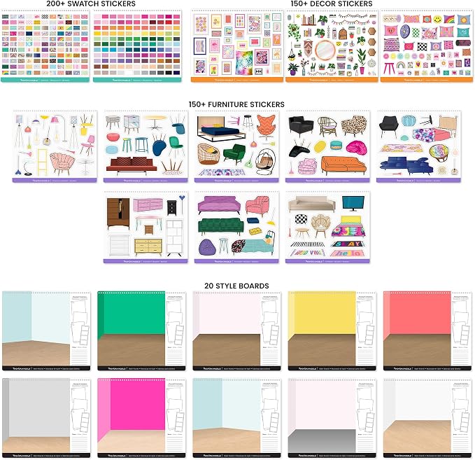 Fashion Angels Interior Design Sticker Stylist - Image 3