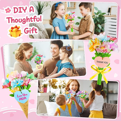 Wwzzey Fabric Flower Bouquets Toys - Image 8