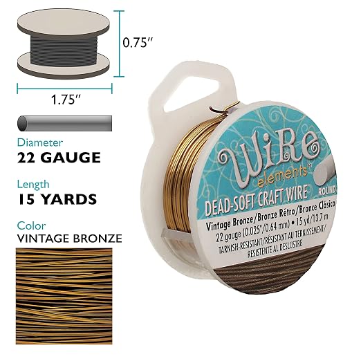 The Beadsmith Wire Elements Craft Wire – Tarnish Resistant, Soft Temper - Image 2