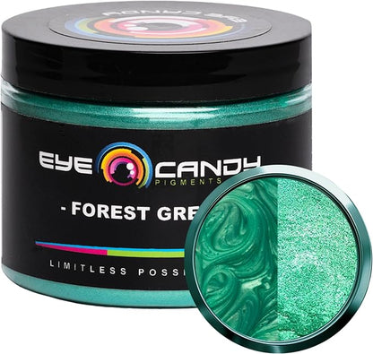 Eye Candy Pigments Premium Green Mica Powder by EyeCandyPigments