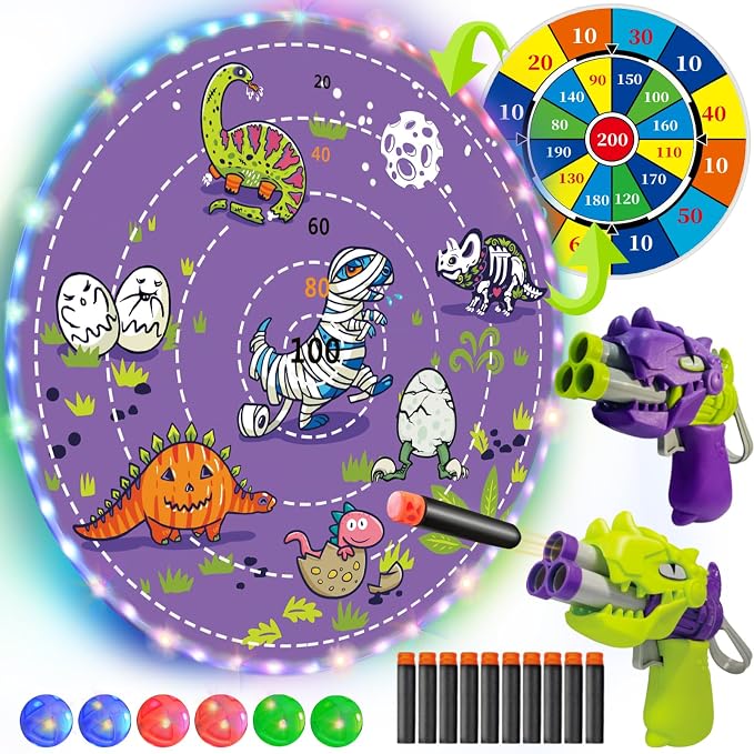 2 in 1 29" Large LED Dart Board by HOMO+BAPE