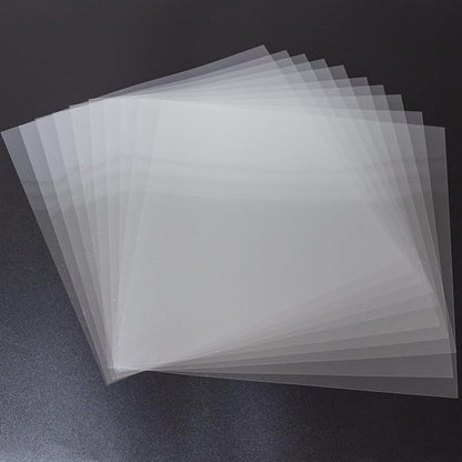 7 Mil Blank Mylar Stencil Sheet, 12 x 12 Inch Clear Plastic Sheets, Acetate by neglex
