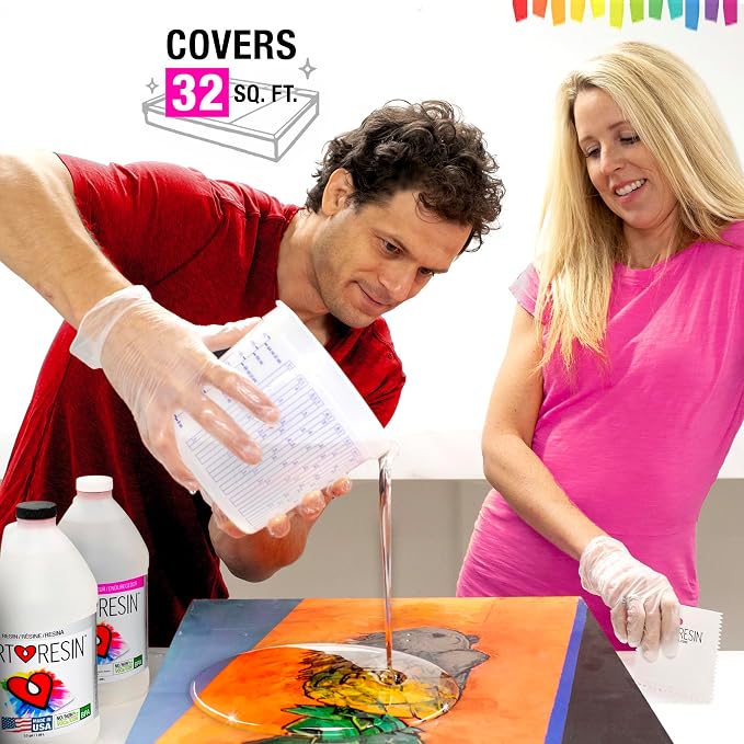 ArtResin - Epoxy Resin - Clear - Non-Toxic - 1 gal - Image 3