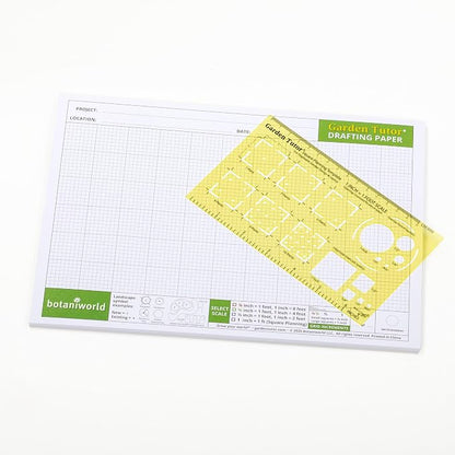 Garden Tutor Square Planning & Drafting Kit – Plan High-Yield Vegetable Gardens by GardenTutor