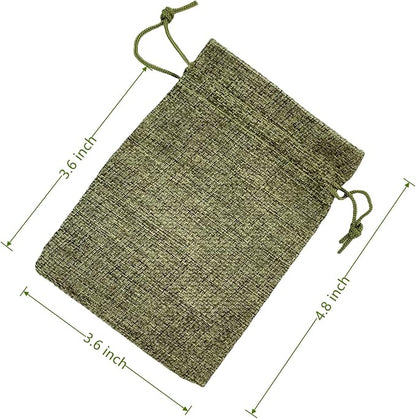 Palmhomee Pack Of 25 Burlap Gift Bags - Image 3