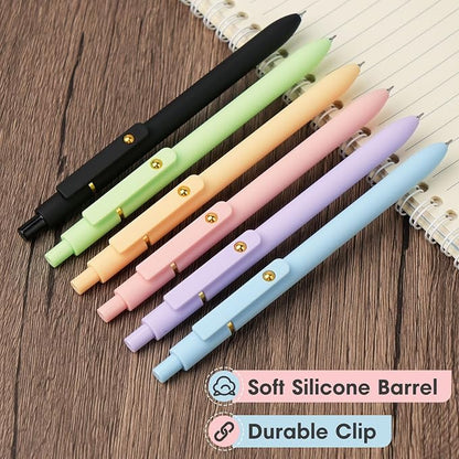 Ddaowanx Colored Gel Pens, 0.5mm Fine Point Retractable, Colorful Pens - Image 4