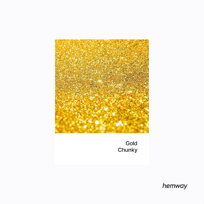 Hemway Polyurethane & Epoxy Resin Glitter 100g / 3.5oz Metallic Crystal Flake - Image 2