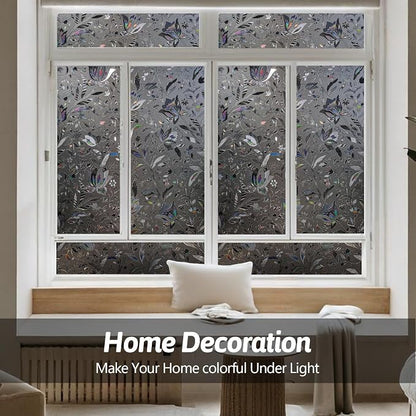 NINETREX Window Privacy Film, Decorative Window Film Frosted, Stained Glass - Image 3