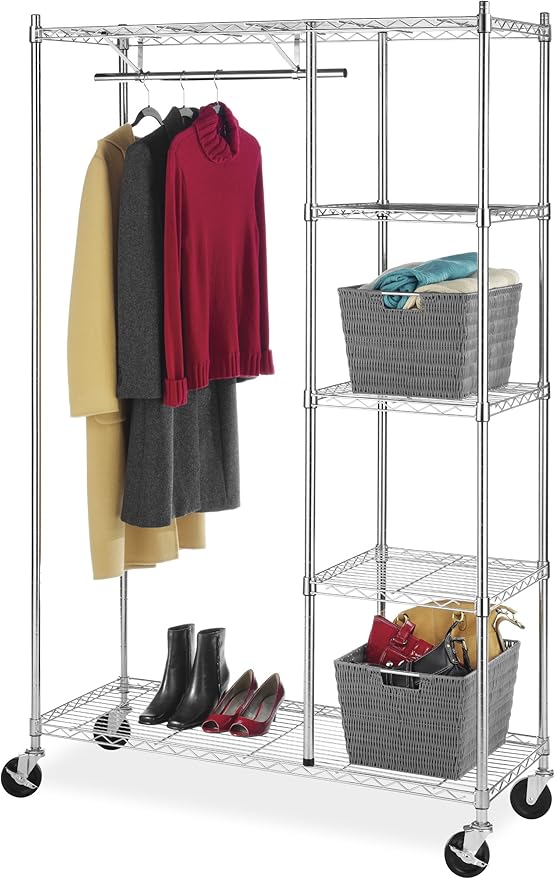 Whitmor Modern Industrial Wardrobe by Whitmor