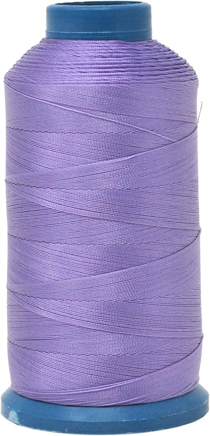 Mandala Crafts Bonded Nylon Thread Lilac Heavy Duty Sewing Threads by MandalaCrafts
