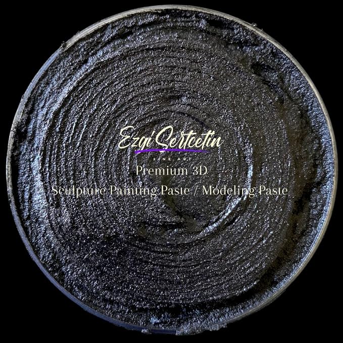 3D Sculpture Painting Paste|Texture Paste|Decorative Plaster|Ready to - Image 2