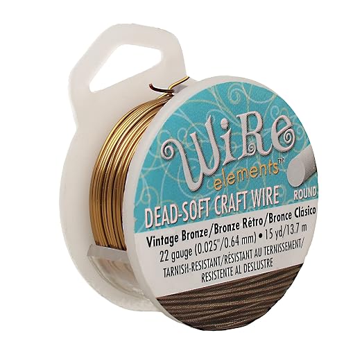 The Beadsmith Wire Elements Craft Wire – Tarnish Resistant, Soft Temper by TheBeadsmith